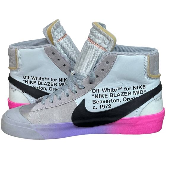 Serena Williams x Off-White x Blazer Studio Mid ‘Queen’ Sample Shoes SZ 8.5 VNDS main image 11
